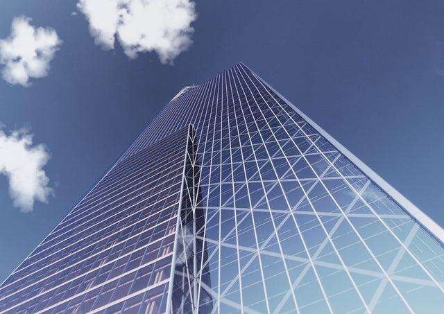 Tall building against sky