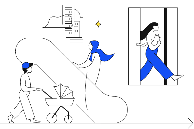 Illustration service end-users
