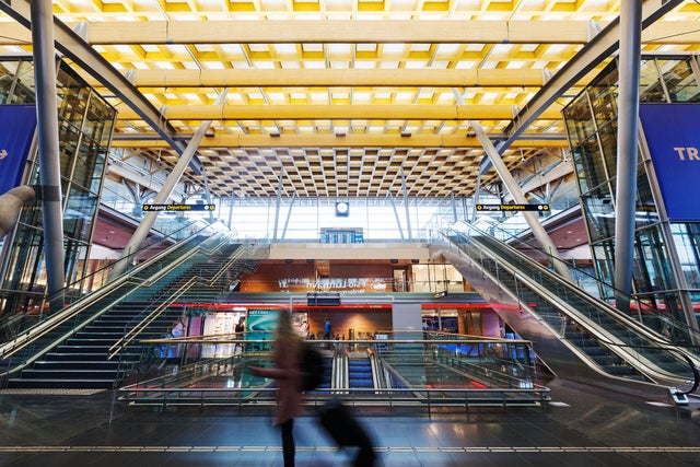 Inside Oslo Airport