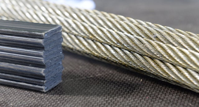 Steel rope and KONE UltraRope