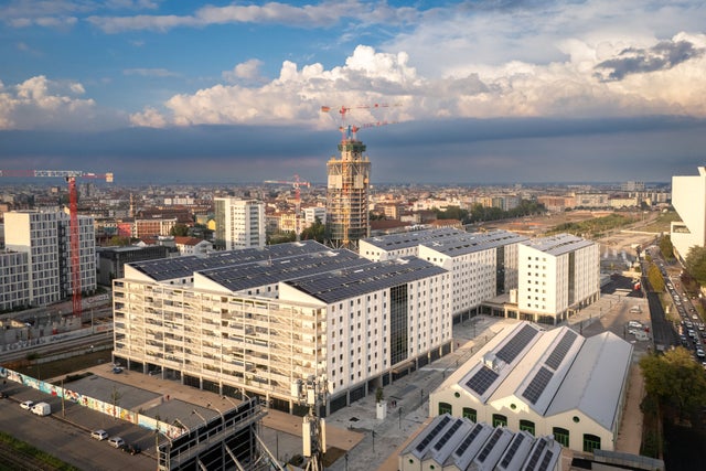 Milan olympic village