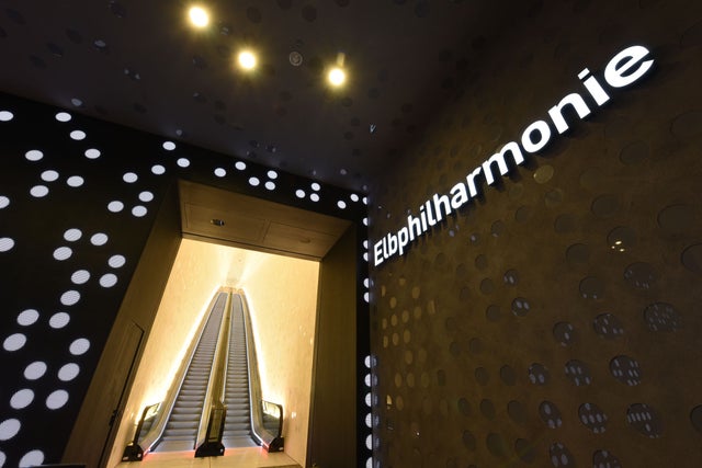 Elbphilharmonie escalator