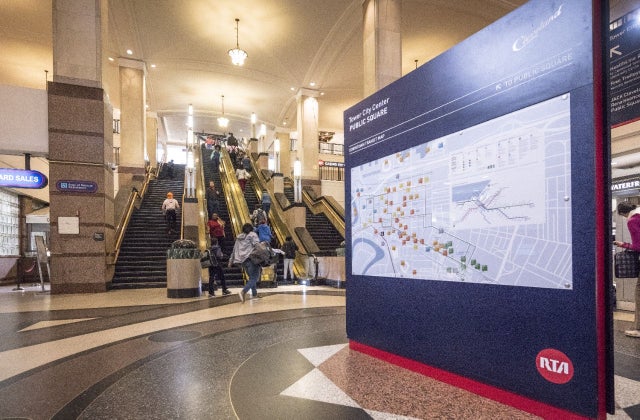 Tower City Rapid Station