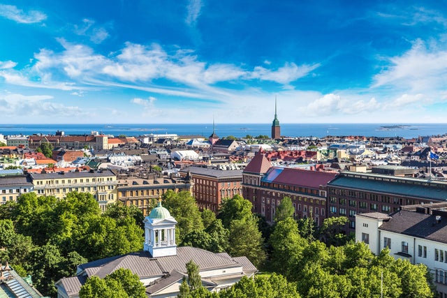 City view of Helsinki