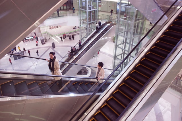 Multiple escalators