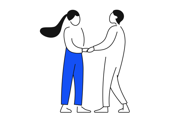 shaking hands