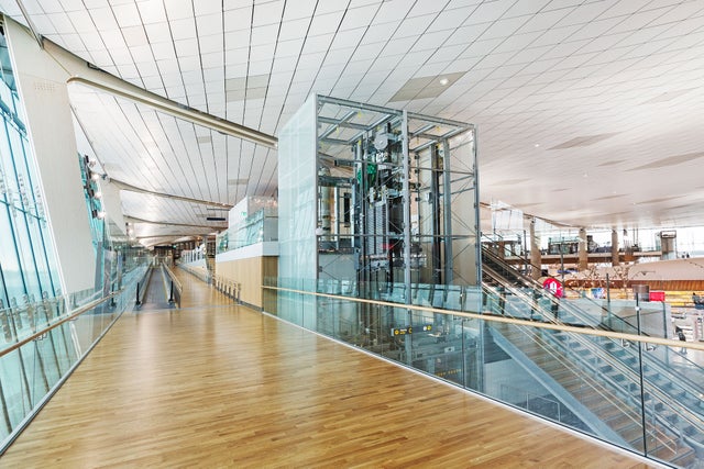 Inside Oslo Airport