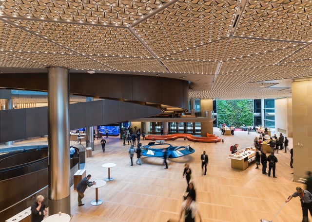bloomberg building interior