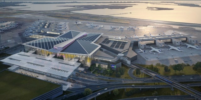 JFK airport aerial
