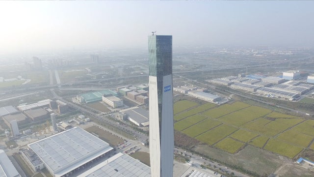 Kunshan test tower