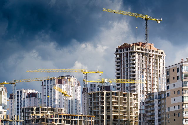 Construction cranes