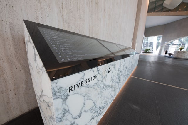 Riverside Centre touchscreen