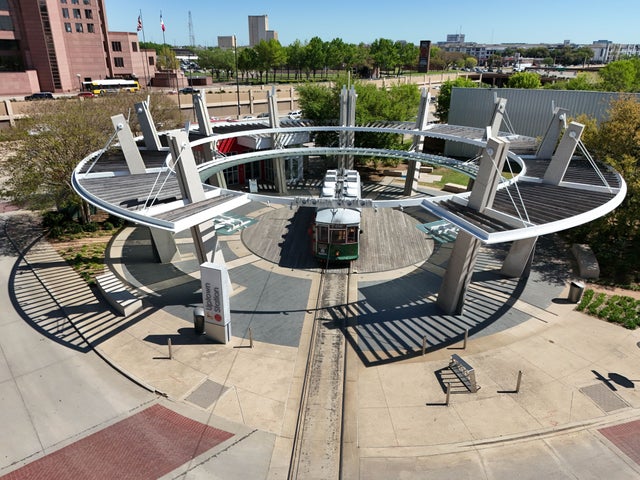 DART Uptown Station in Dallas, Texas