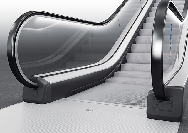 escalator handrail