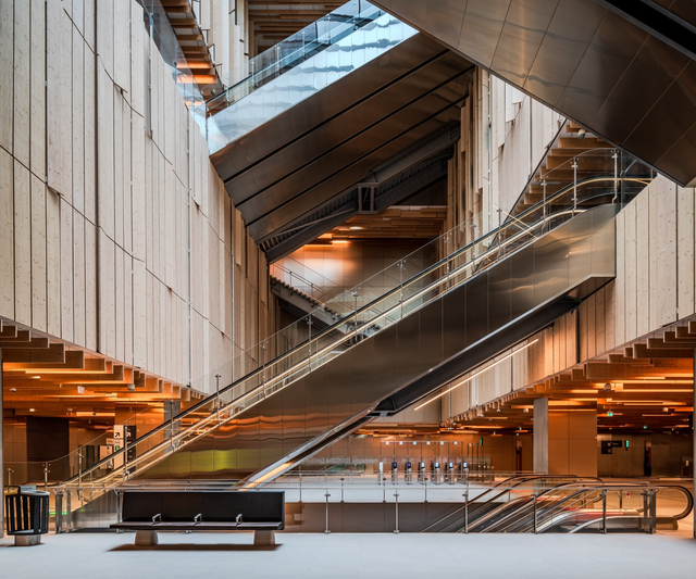 2024 Paris Olympics escalators