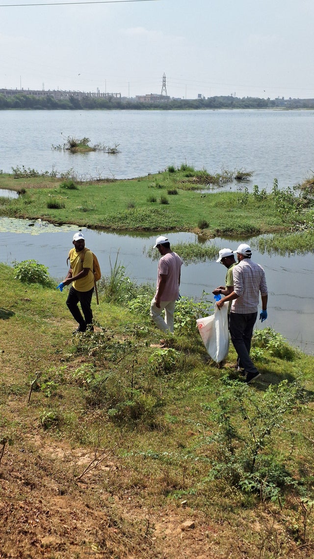 Beach-and-lake-clean-up-drives at KONE India