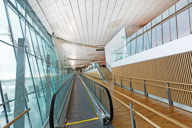 Inside Oslo Airport