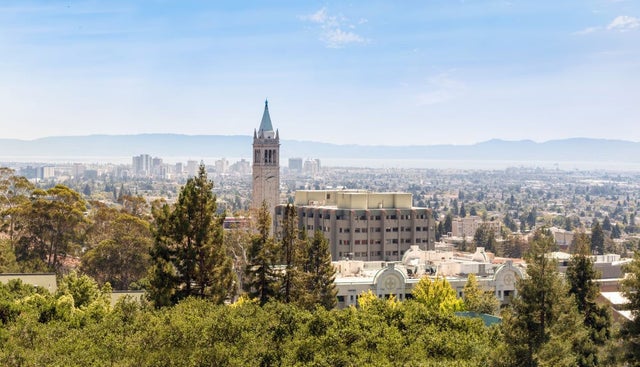 Landscape of the city of Berkeley, California.