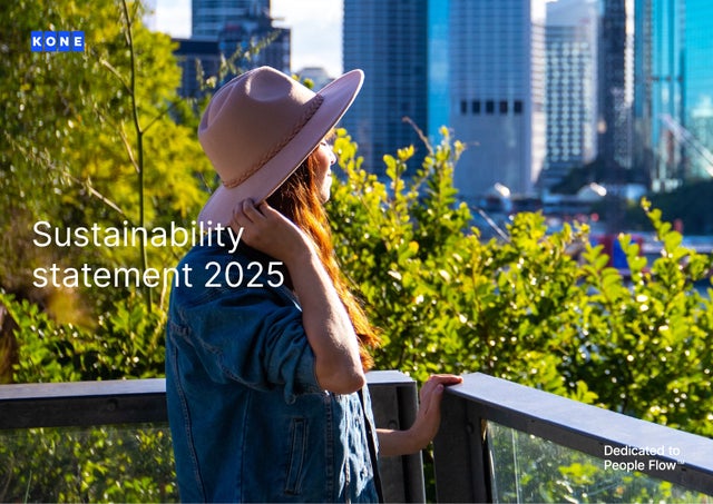 Sustainability Statement report covers