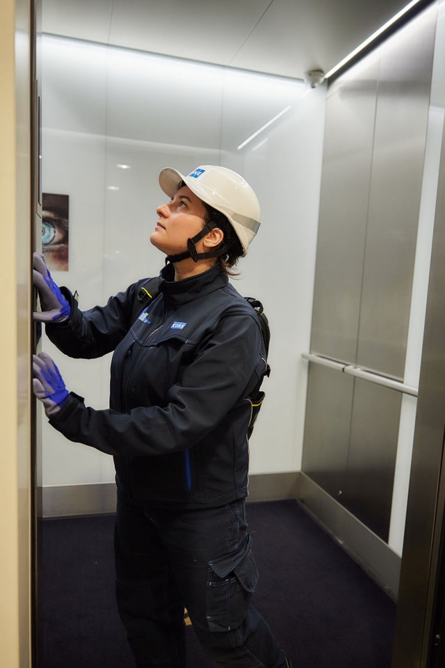 Woman technician