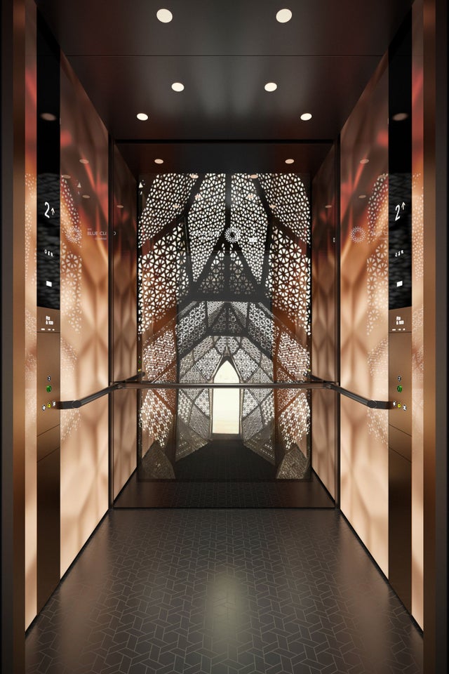 Digital Experience Car with architectural visuality